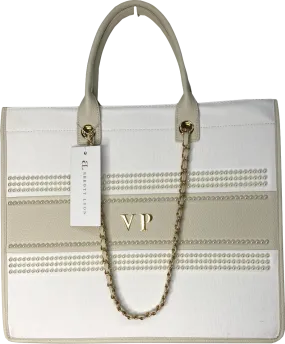 Abbott Lyon Cream Pearl Canvas Resort Bag One Size