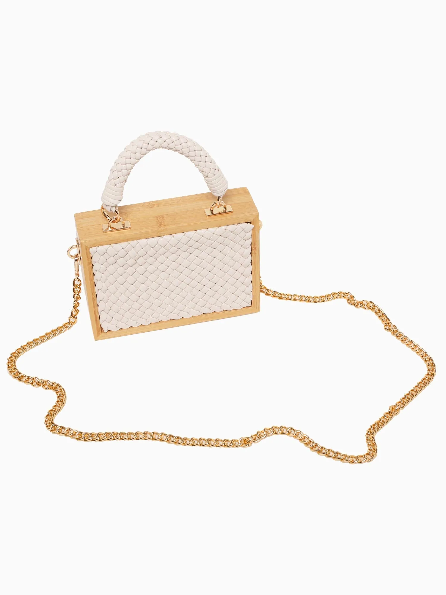 Adriana Box Bag Off White