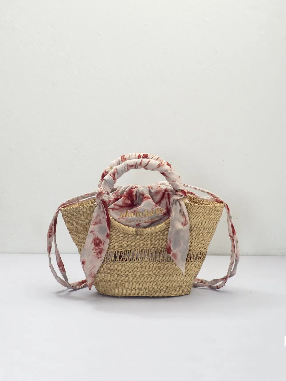 AKETEKETE Woven Butterfly Tote Bag - Small