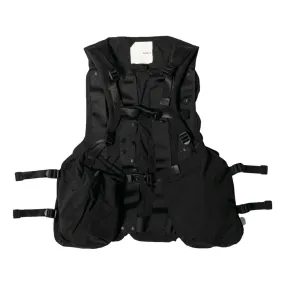 ARCHIVAL REINVENT TEFLON BACKPACK VEST 2.0-BLACK