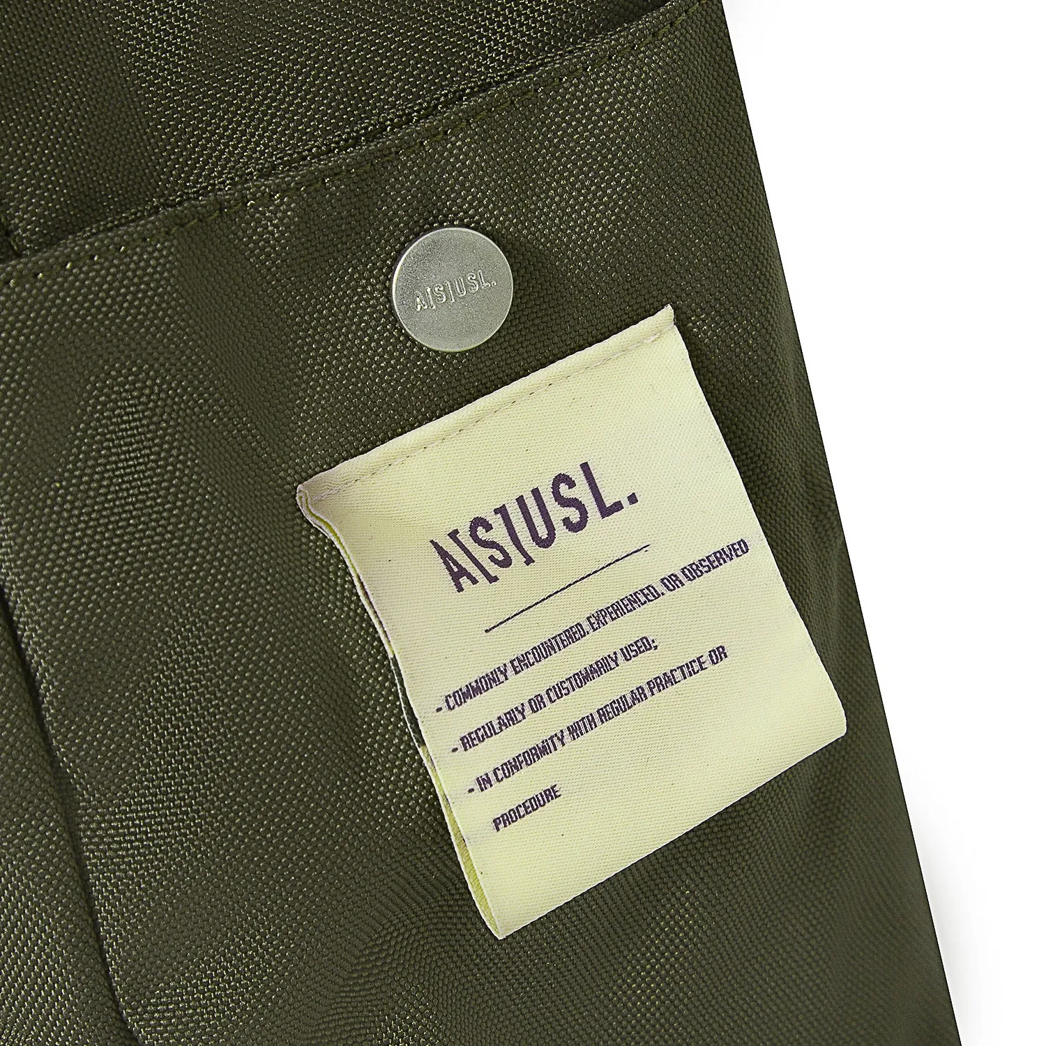 A[S]USL ASUSL OVERSIZE BACKPACK V2-OLIVE