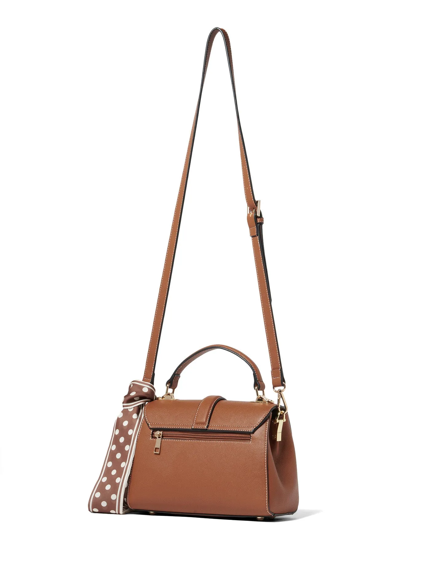 Aubree Lock Top Handle Bag