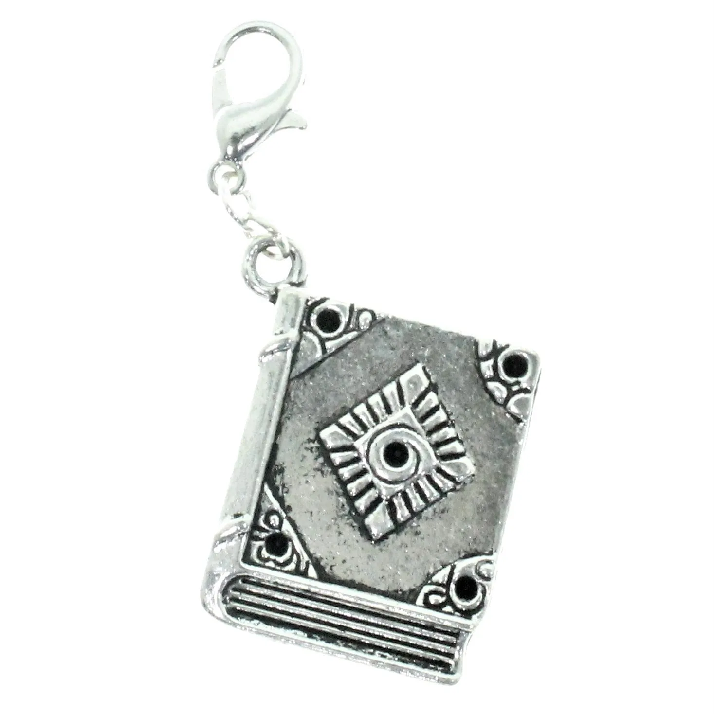 AVBeads Clip-On Charms Book Charm 40x21mm JWLCC29524