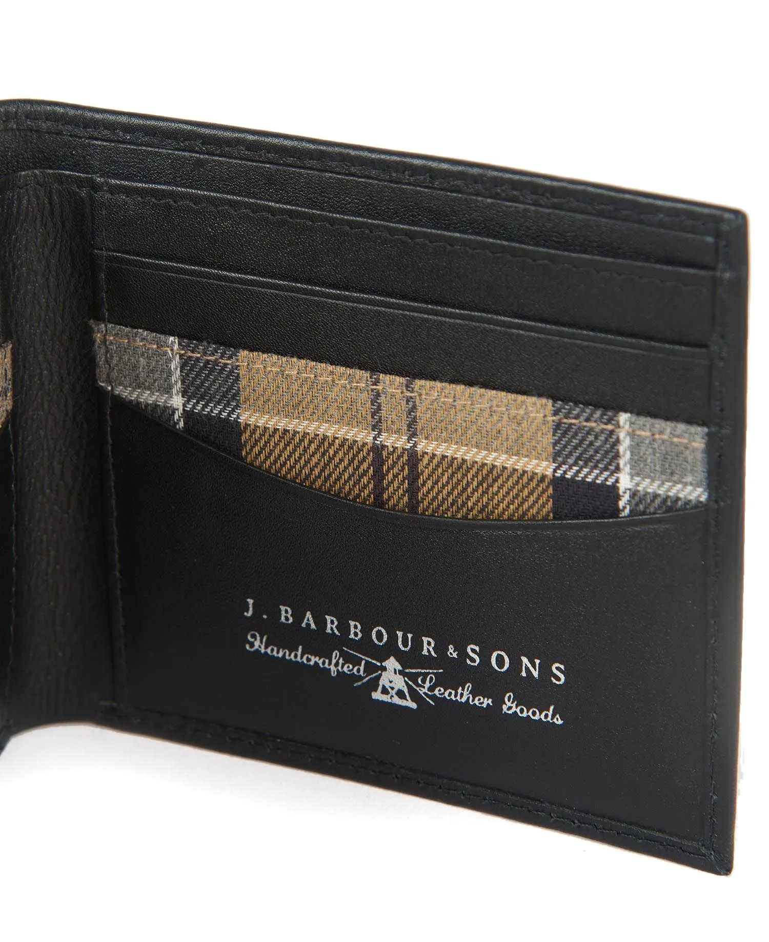 Barbour Mens 'Craster' Wallet/ Card Gift Set