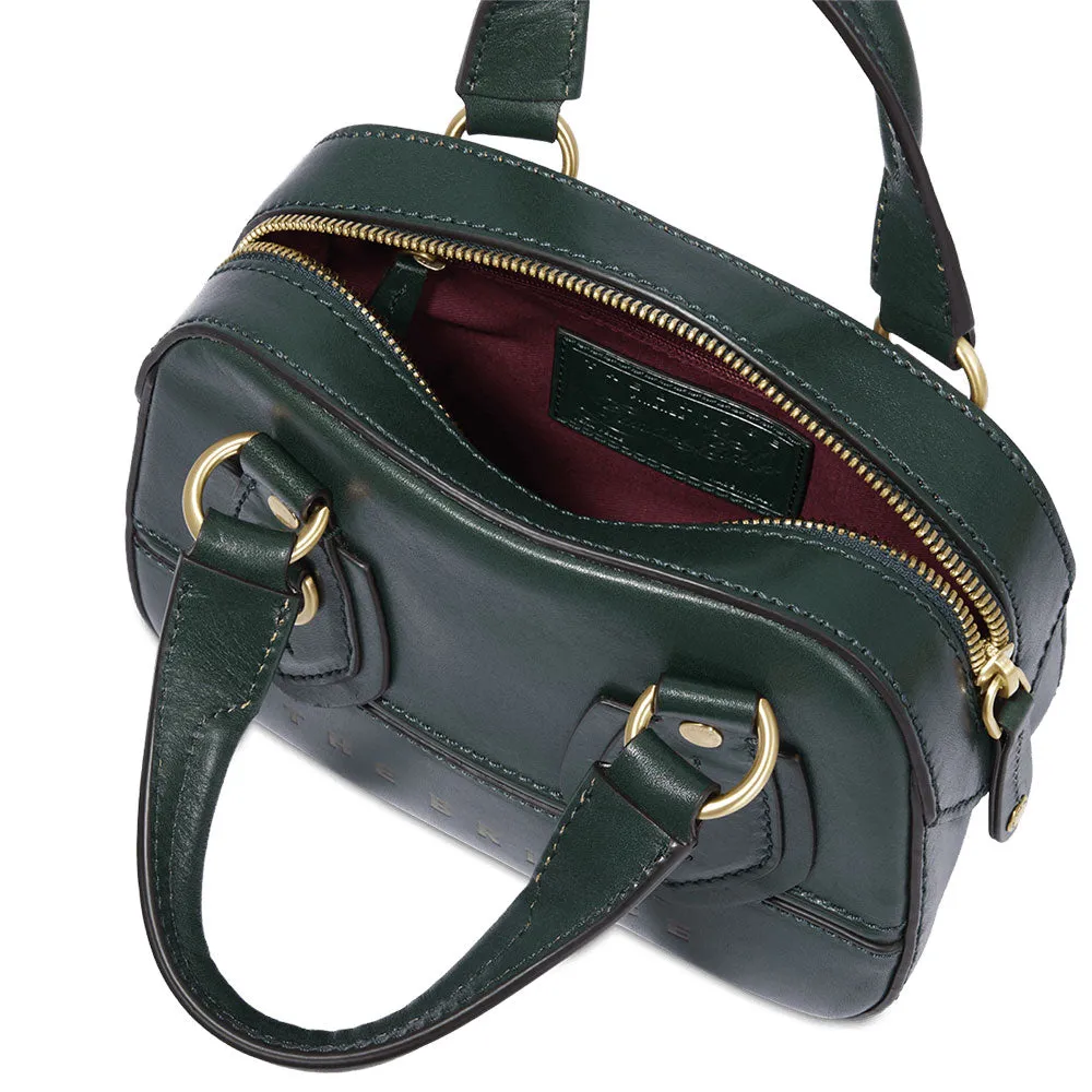 Bauletto Donna Mini THE BRIDGE linea Daphne in Pelle Verde