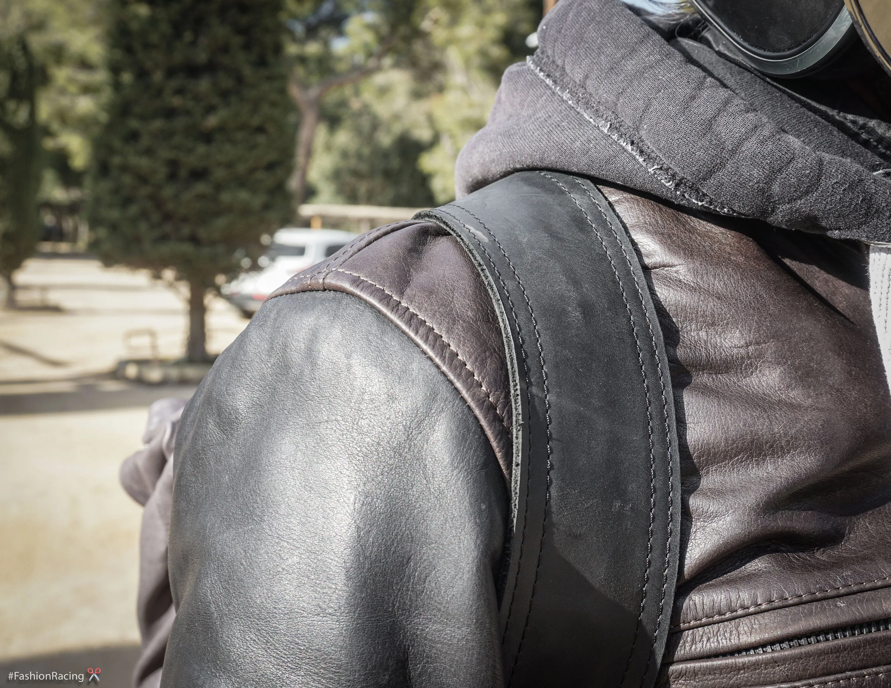 Black Leather Backpack | Cafe-Racer motorcycle rucksack, handcrafted