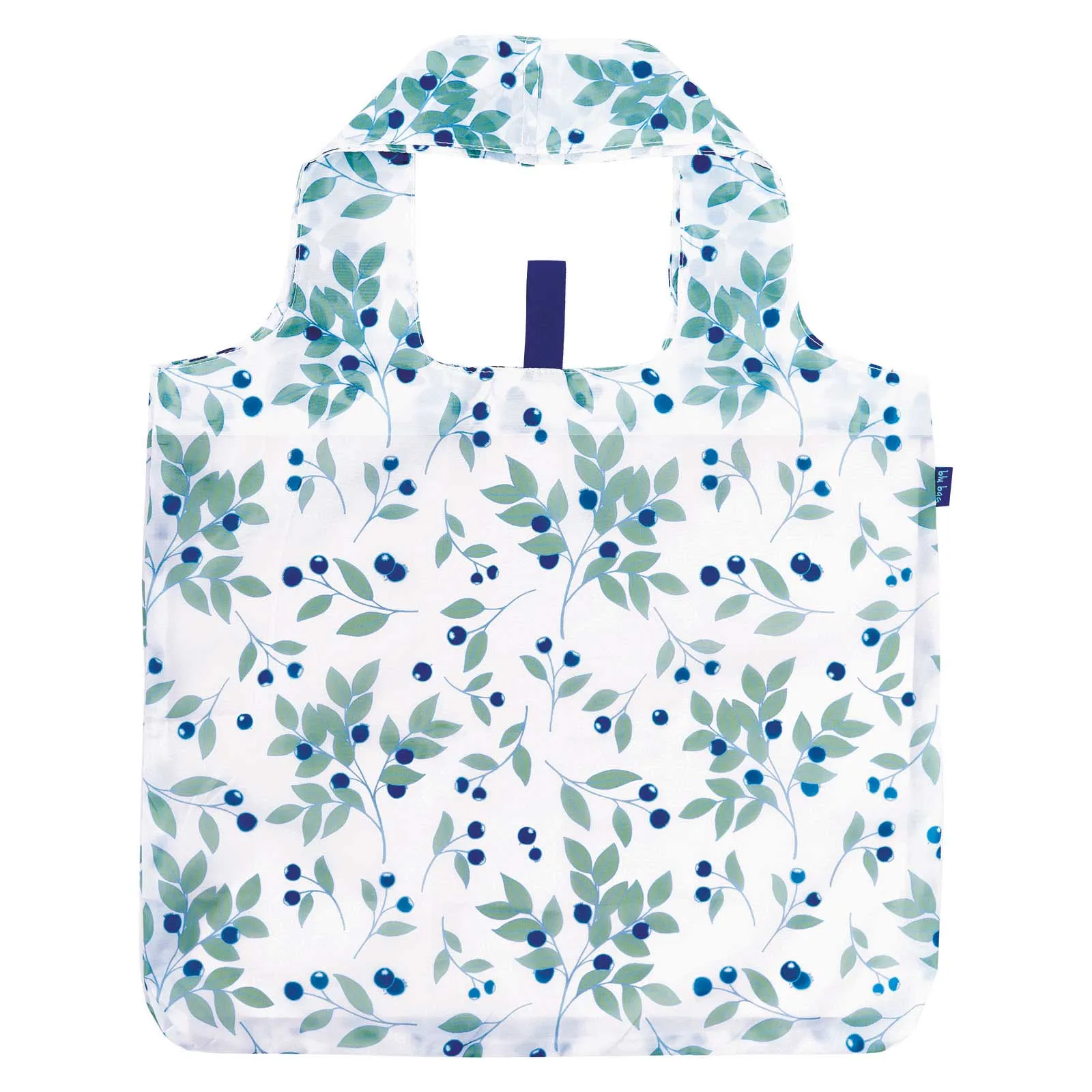 Blueberries Reusable Blu Shopping Bag - Machine washable