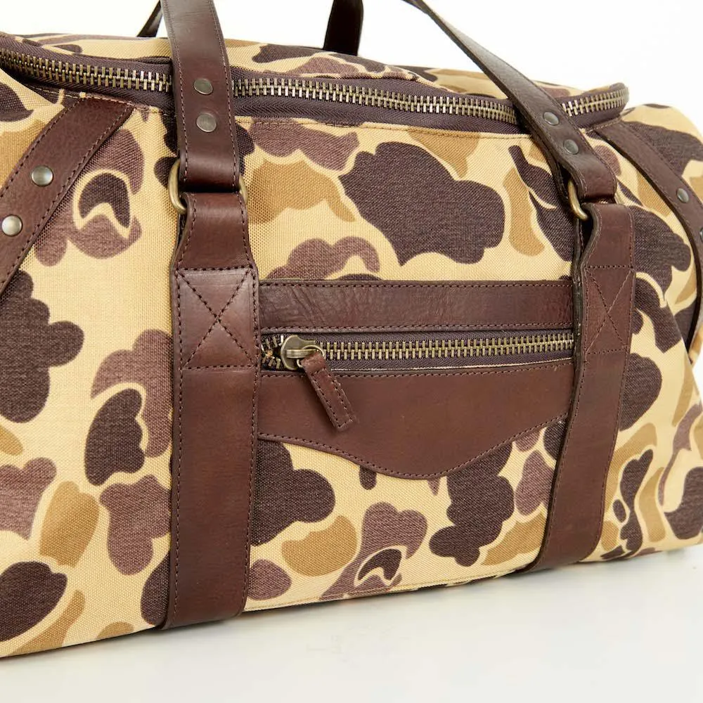 Campaign Waxed Canvas Medium Duffle Bag