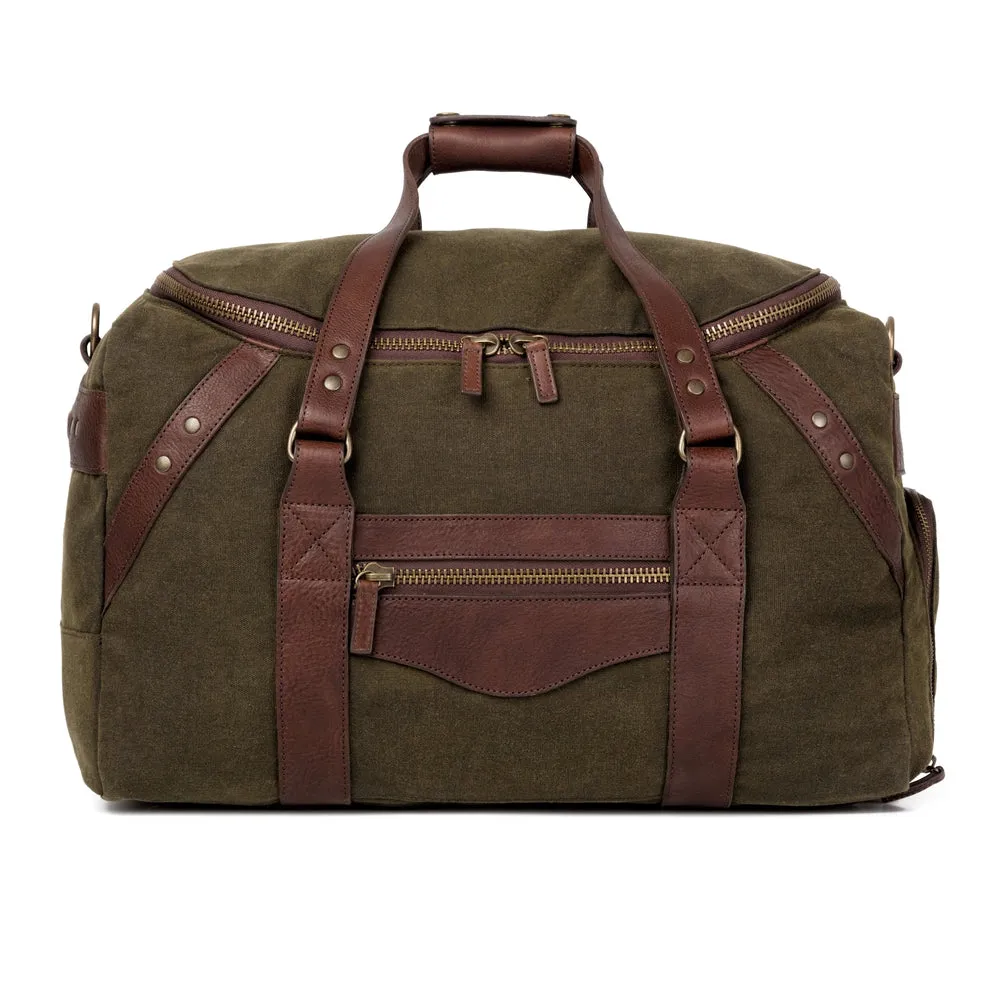 Campaign Waxed Canvas Medium Duffle Bag