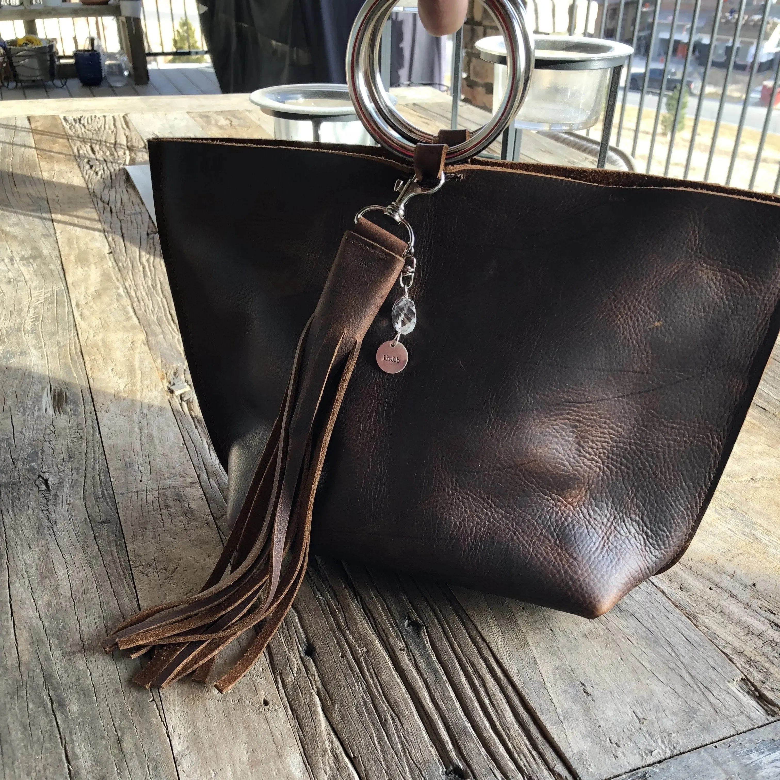 Carried Away Leather Bag