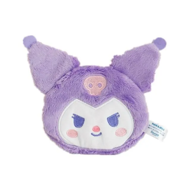 Cartoon Stuffed Animals Melody Cinnamorol Kirby Kuromi Plush Bag Kawaii Cute Soft Drawstring Pocket Coin Purse Plushie Toys Gift