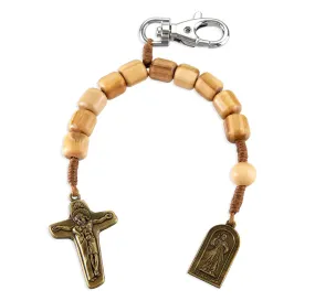 Divine Mercy Decade Key Chain