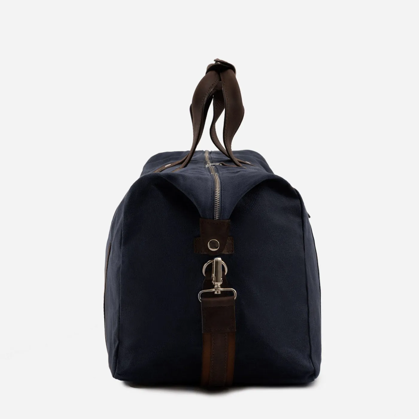 Domingo Duffel Bag - Waxed Canvas and Pull-Up Leather - Men's