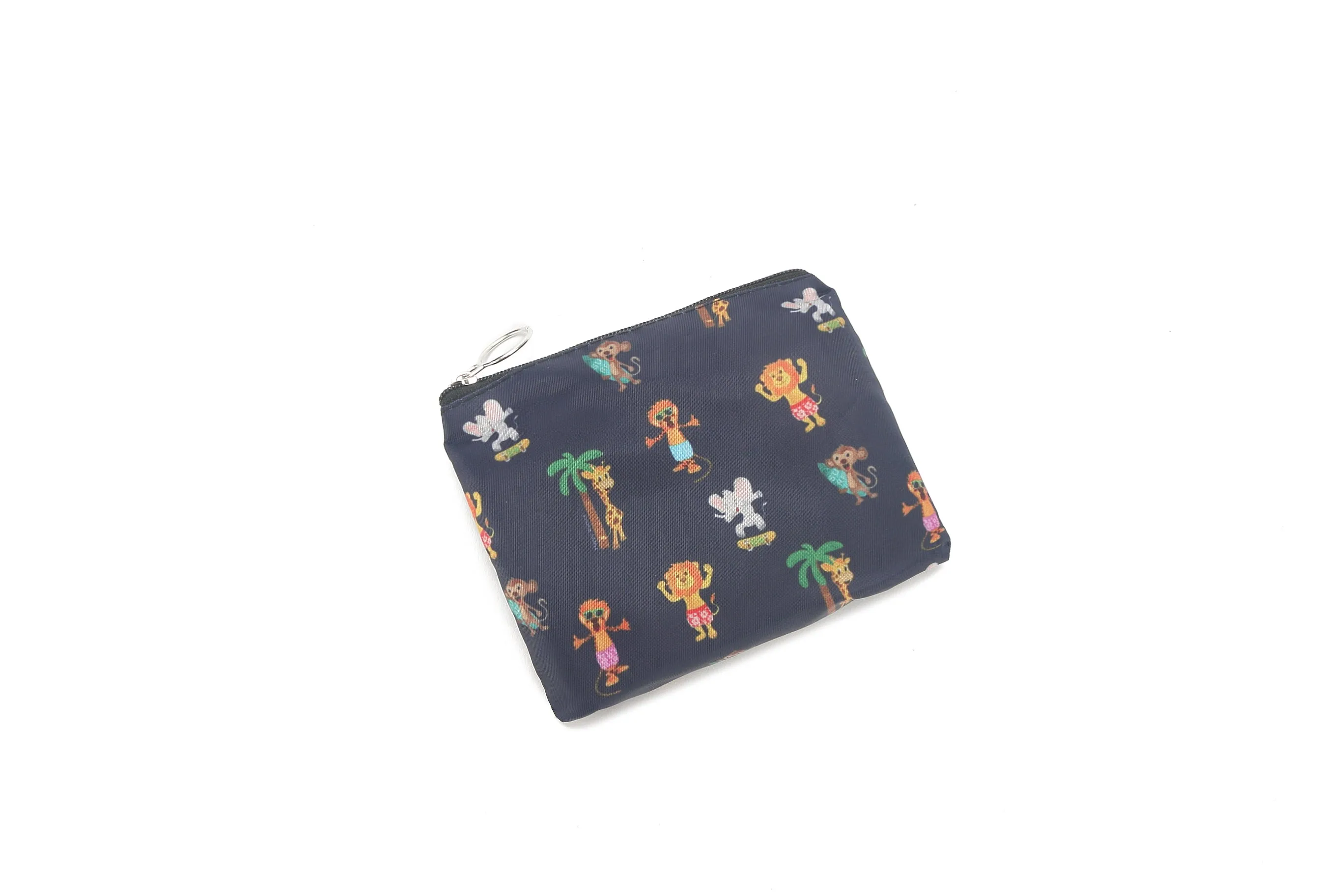 Foldable Bag Jake Zoo Animals Navy