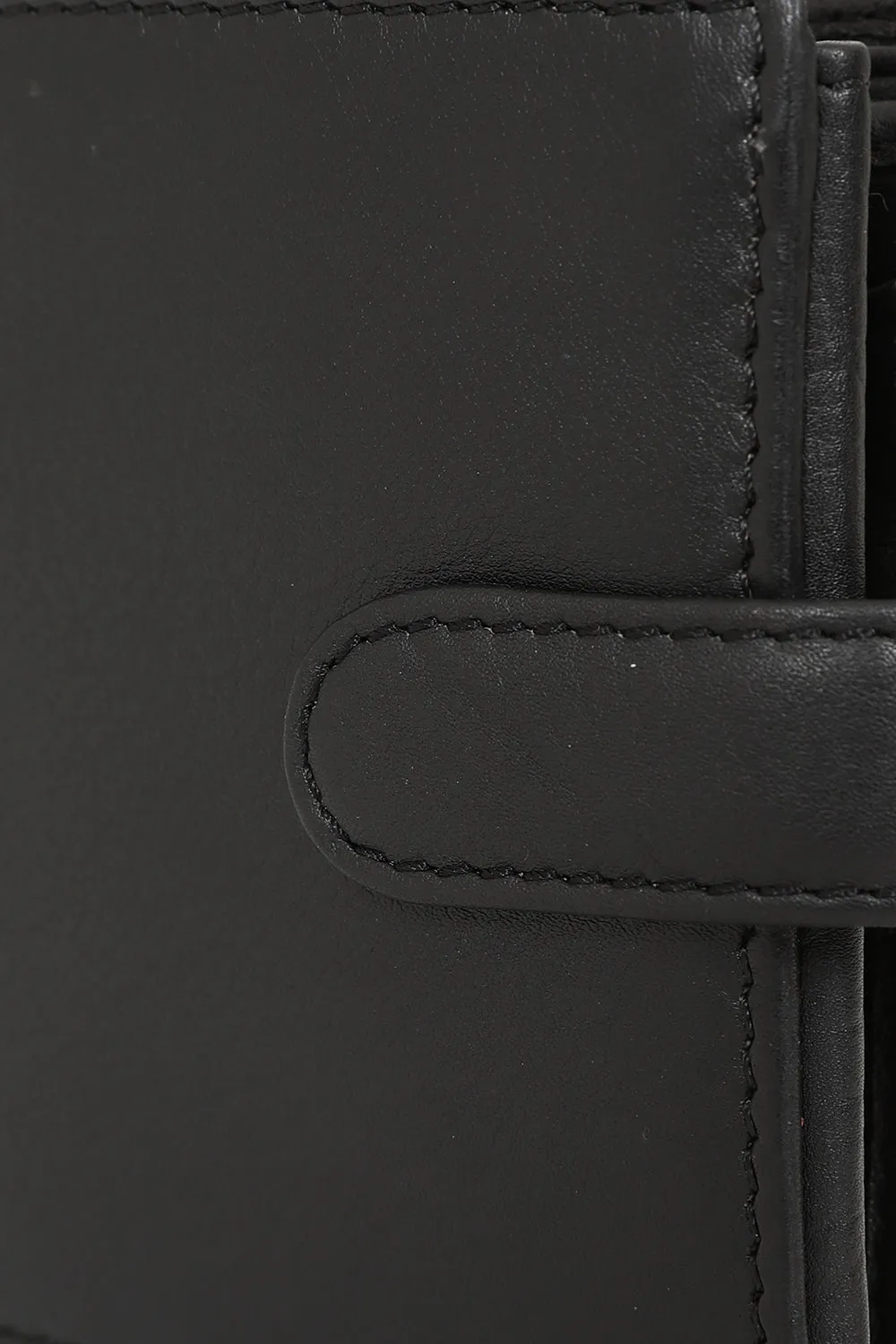 Genuine Leather Black Brown Wallet