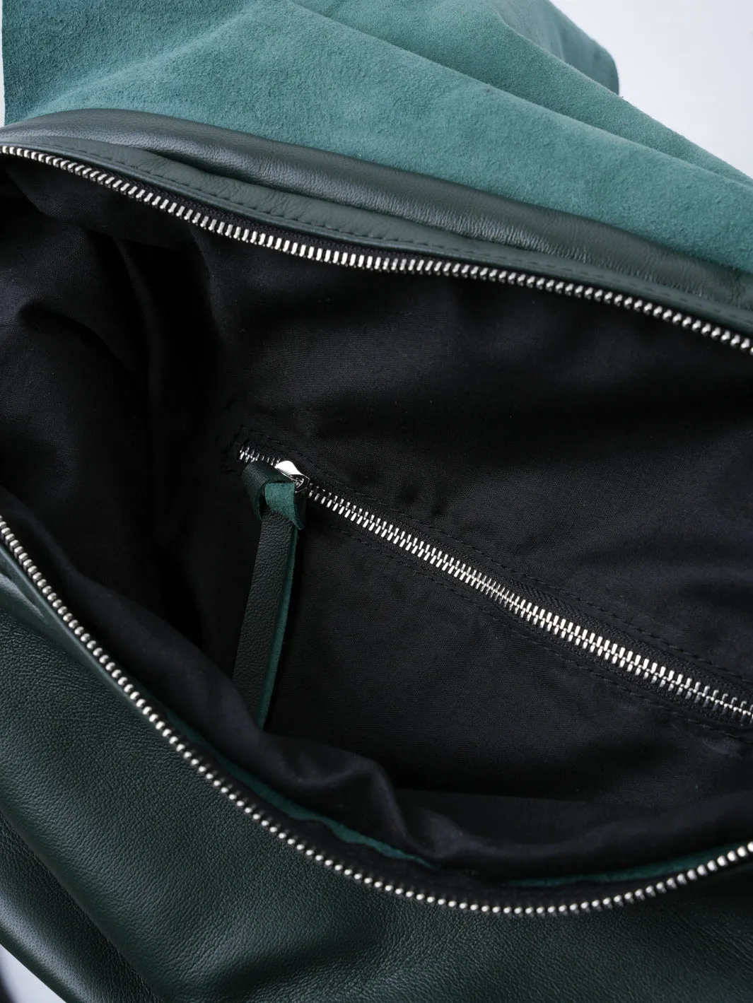 Green Leather Shoulder Bag