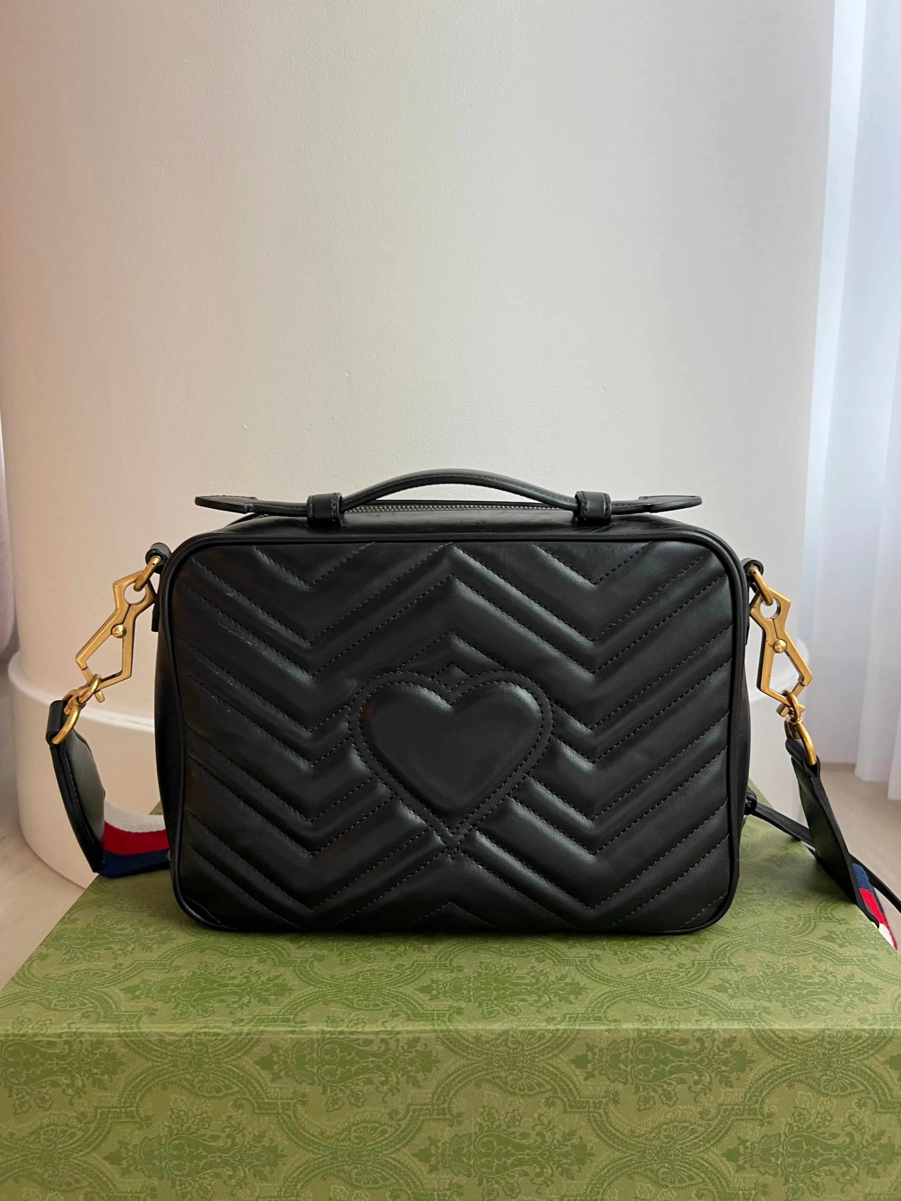 Gucci GG Marmont Top Handle Bag