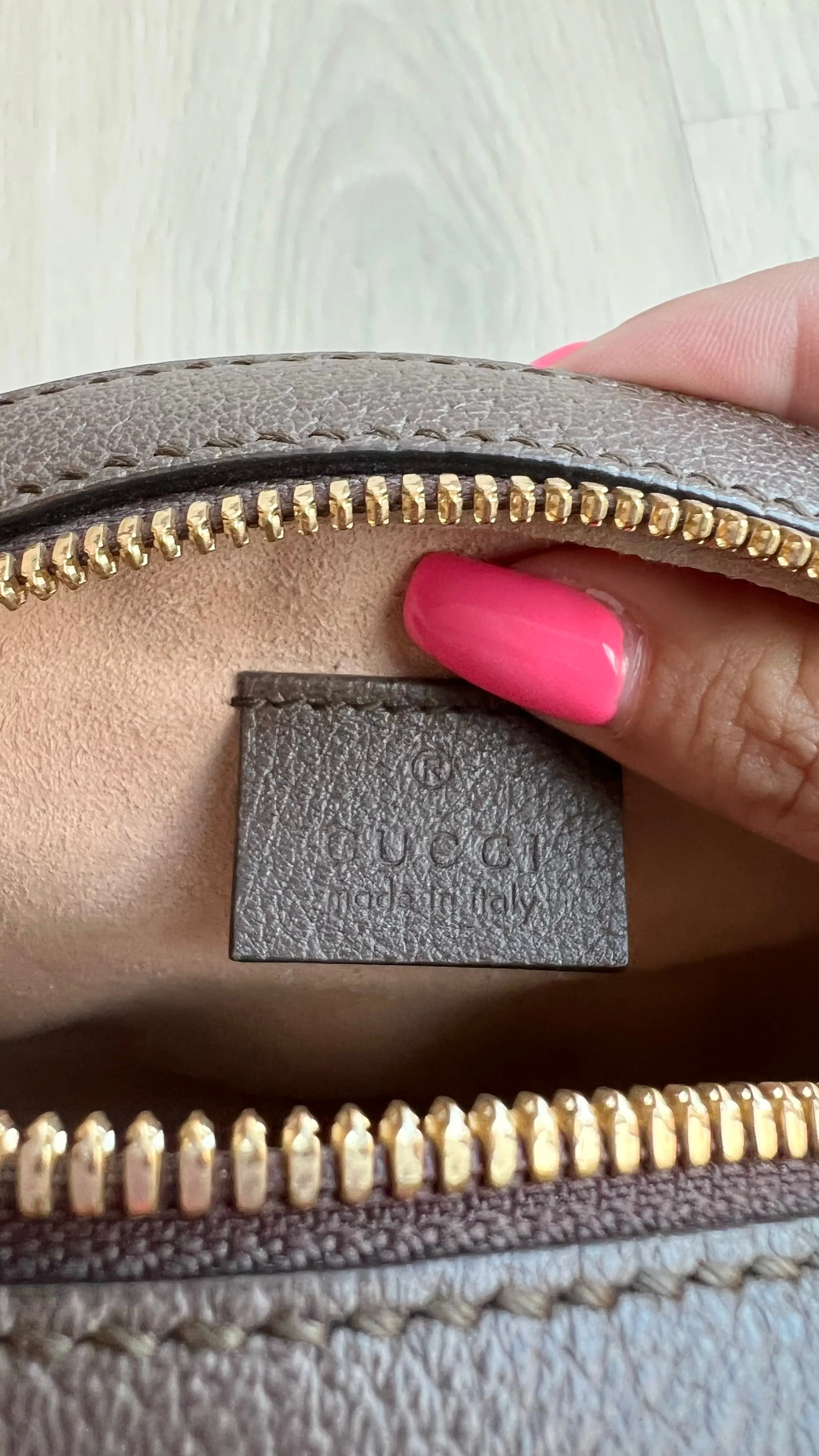 Gucci Ophidia Mini GG Round Bag