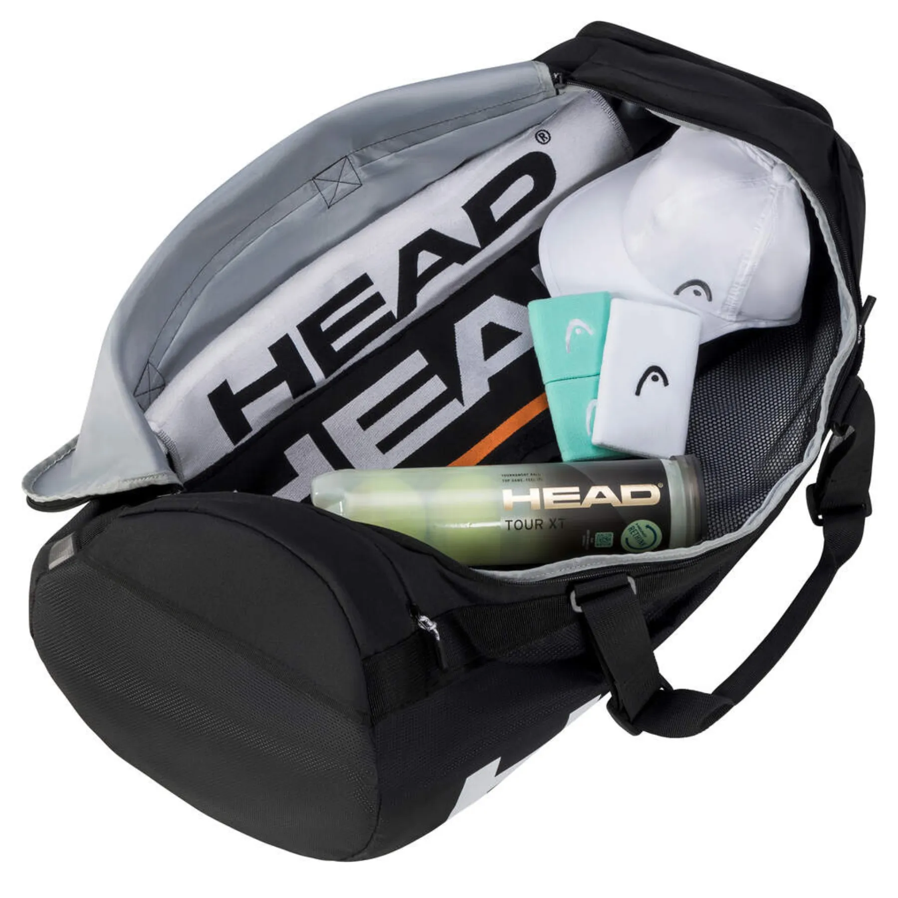 Head Tour Sport Tennis Bag 50L - Black/White