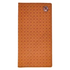 Hooey Brands Men's Hands Up Basketweave Rodeo Wallet