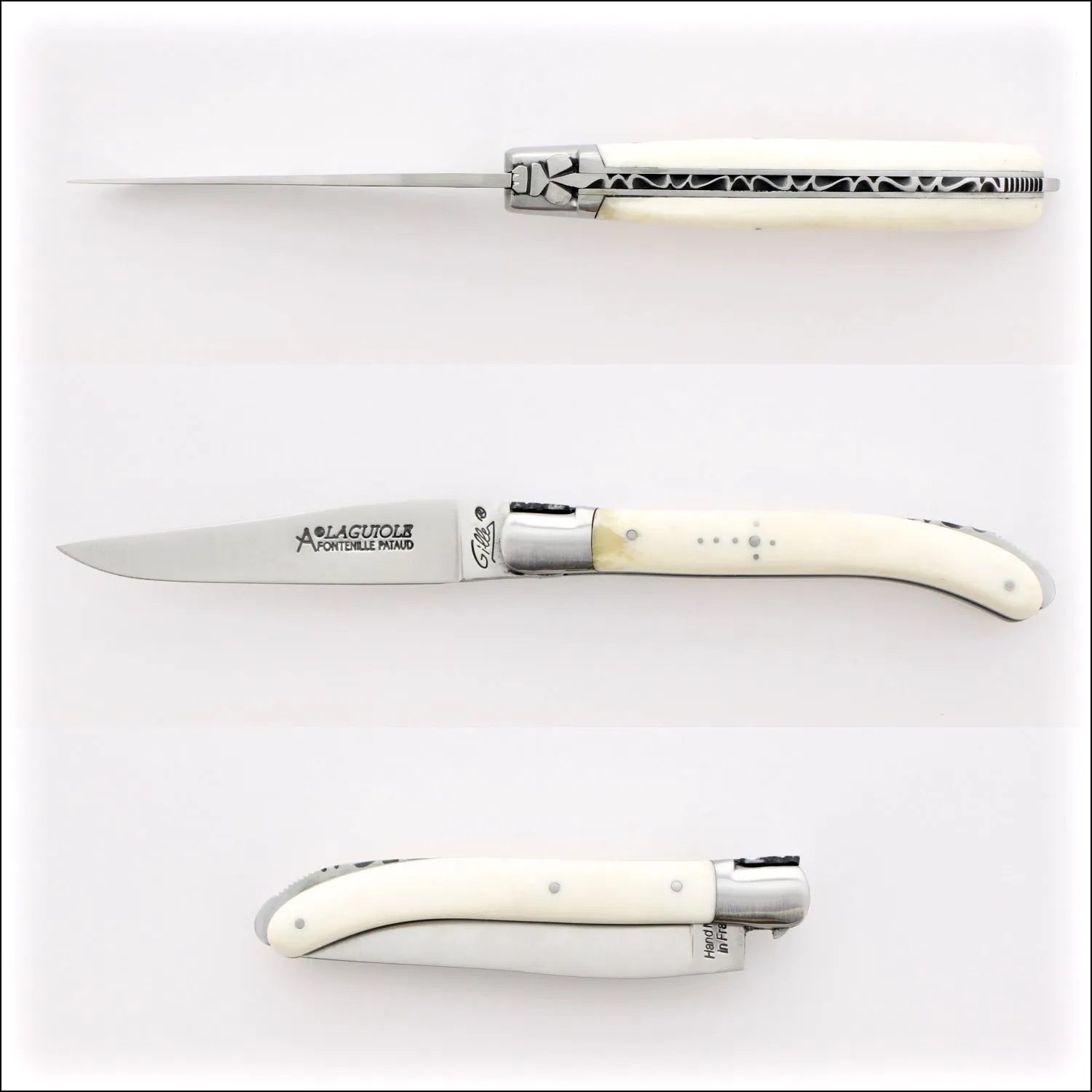 Laguiole XS 9 cm Classic Cattle Bone