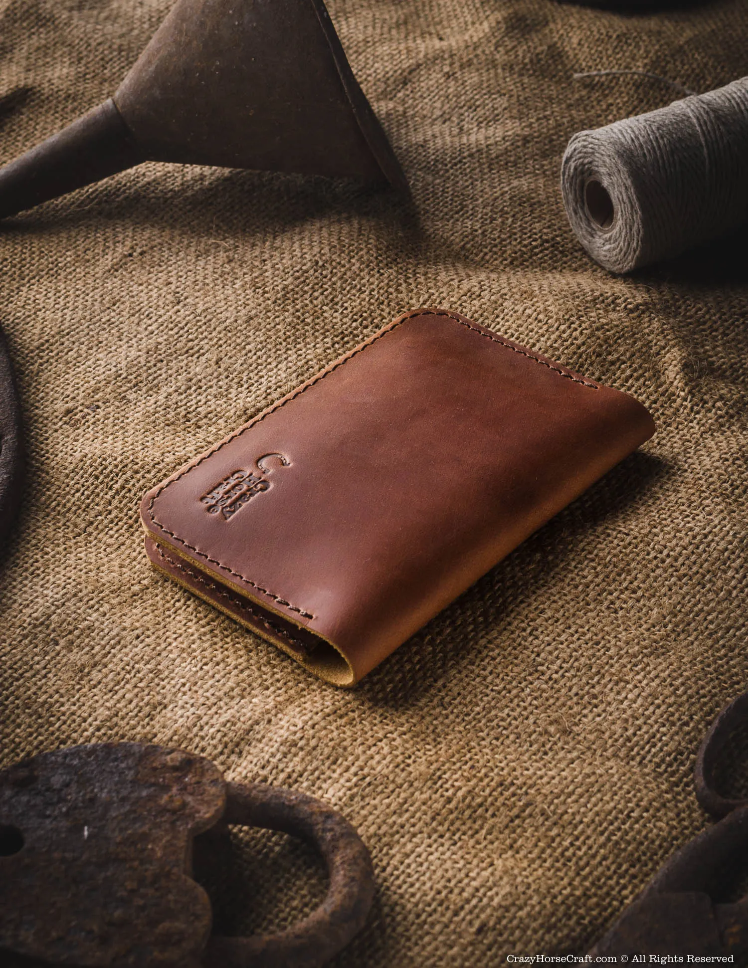 Leather Wallet & Credit Card Holder | Classic Brown