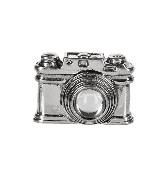 Live Life in Full Focus Camera Charm Pocket Token