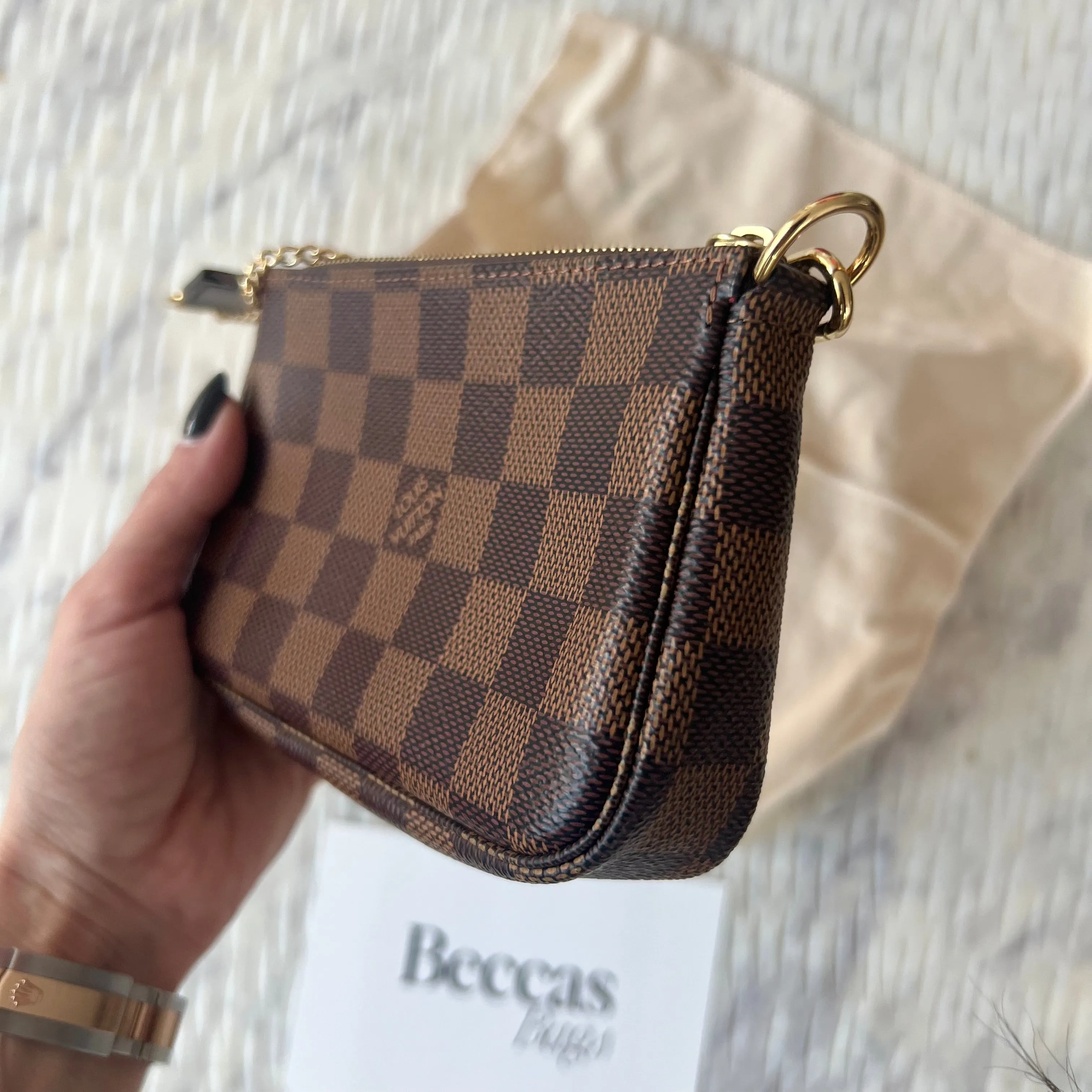 Louis Vuitton Mini Pochette Bag