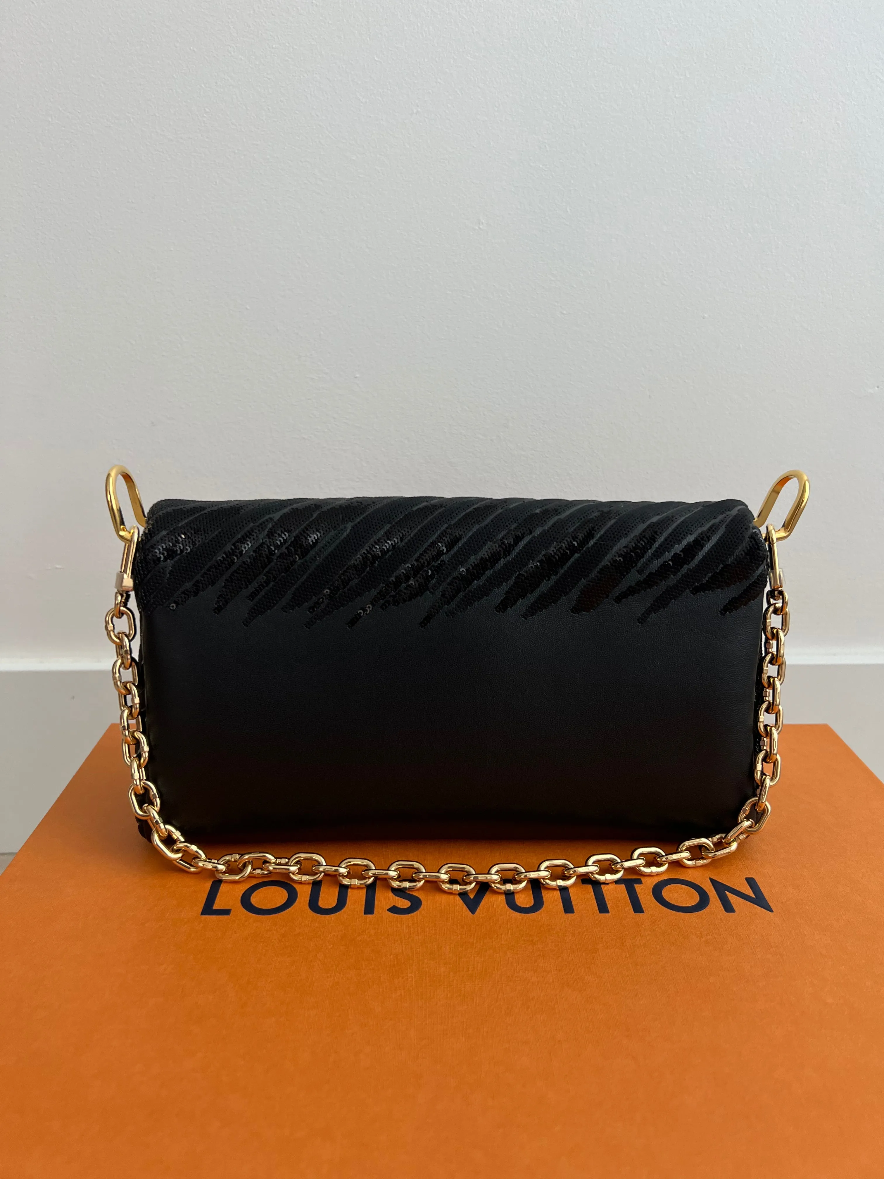 Louis Vuitton Twist East West Noir Sequin Bag