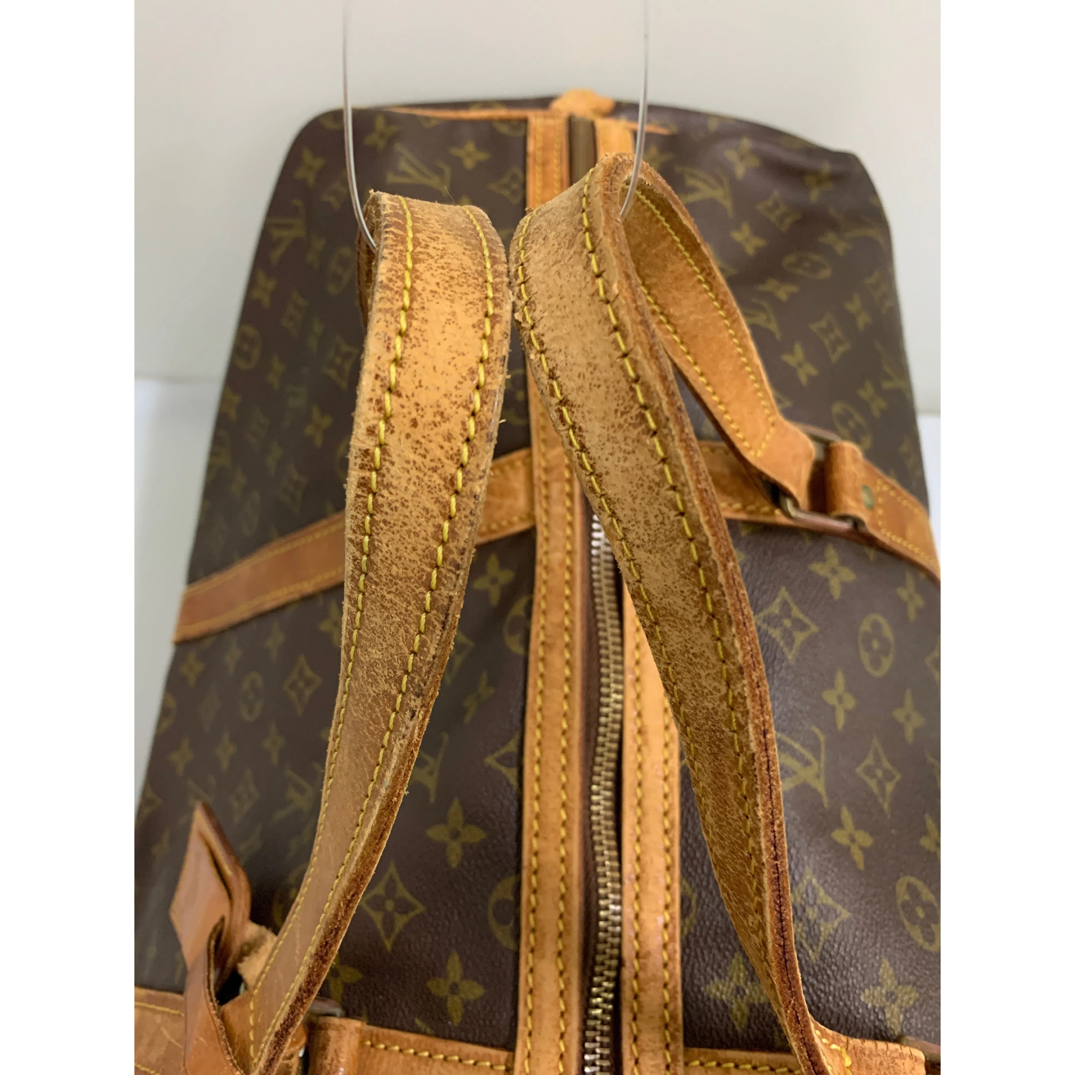 #LOUIS VUITTON/KEEPALL 55_MONOGRAM CANVAS/Boston Bag/BRW/PVC