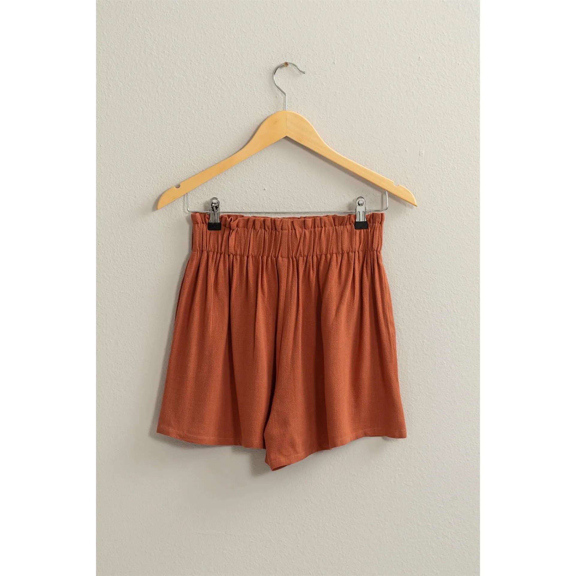 Lynne Paper Bag Shorts