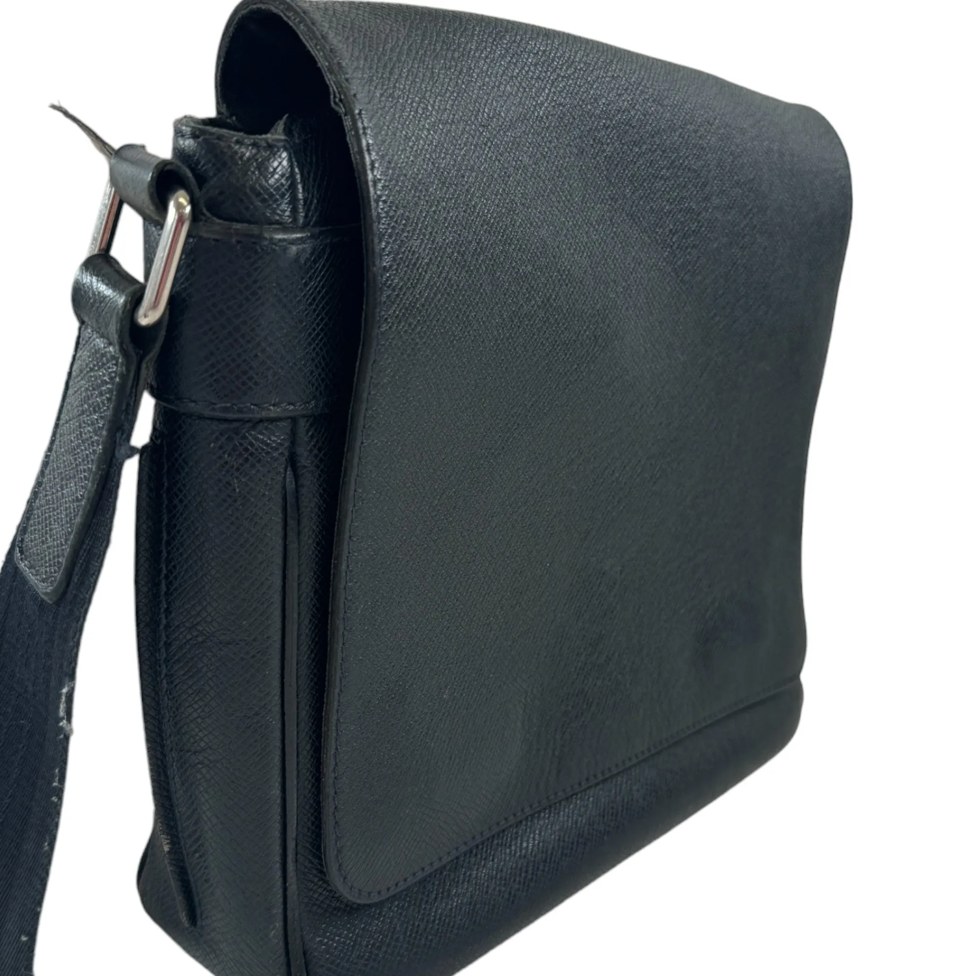 Men's Abbesses Messenger Bag Black