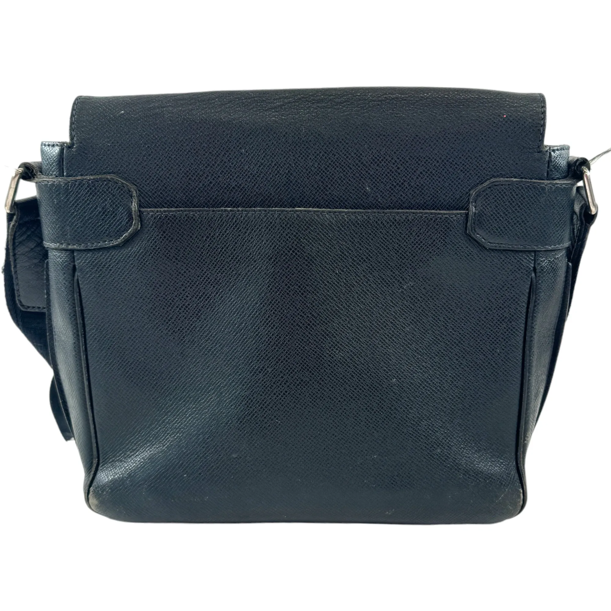 Men's Abbesses Messenger Bag Black