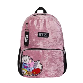 MOCHILA BT21 VELVET