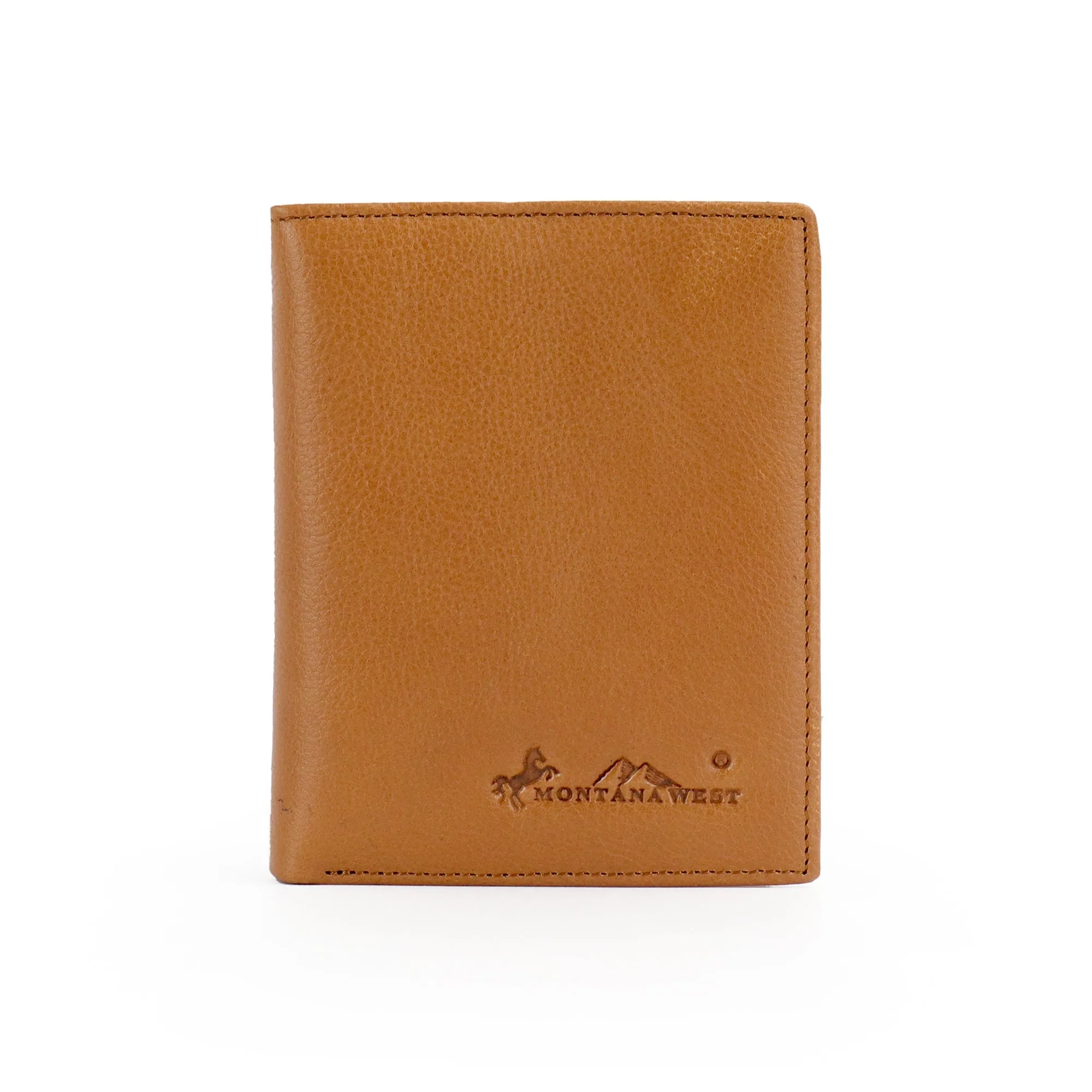 Montana West Genuine Leather Men's Bi-Fold Wallet