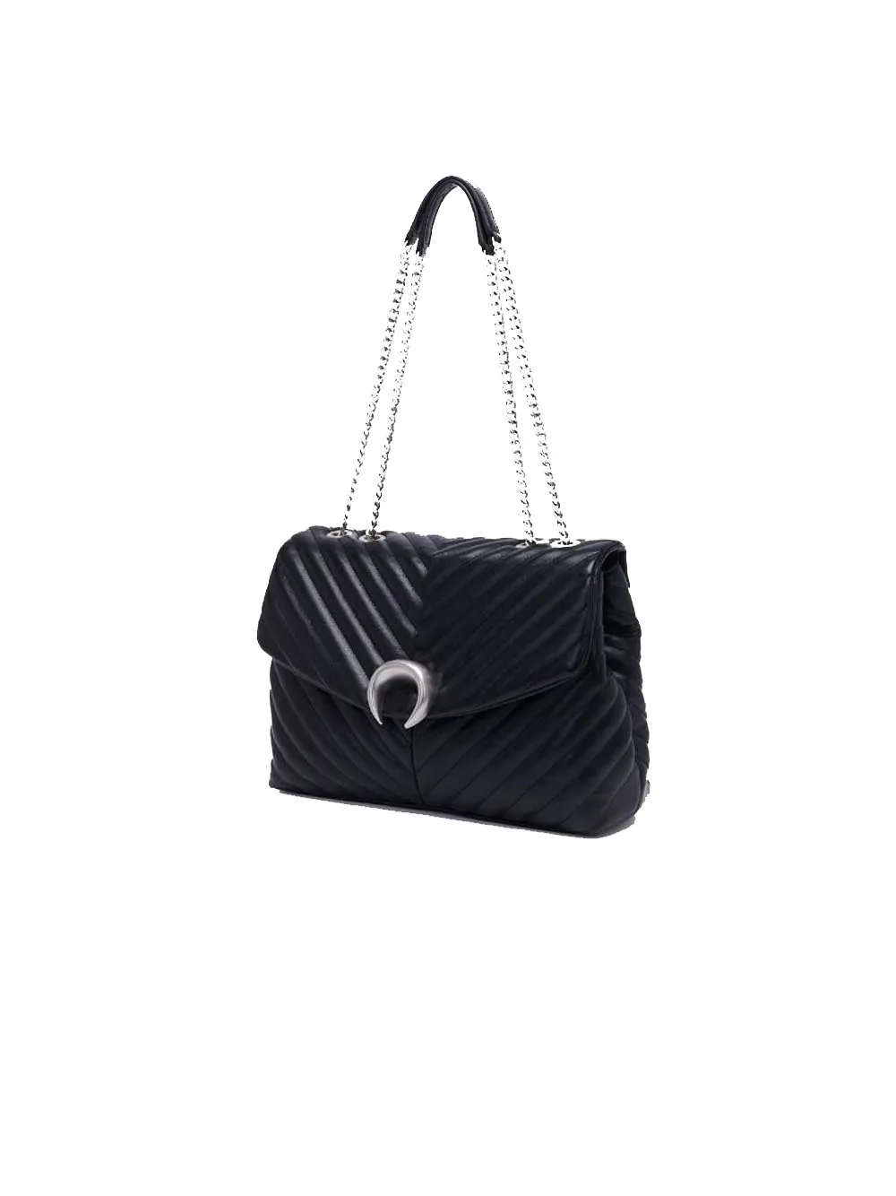 Moonlight Bowling Shoulder Bag Synthetic - Black