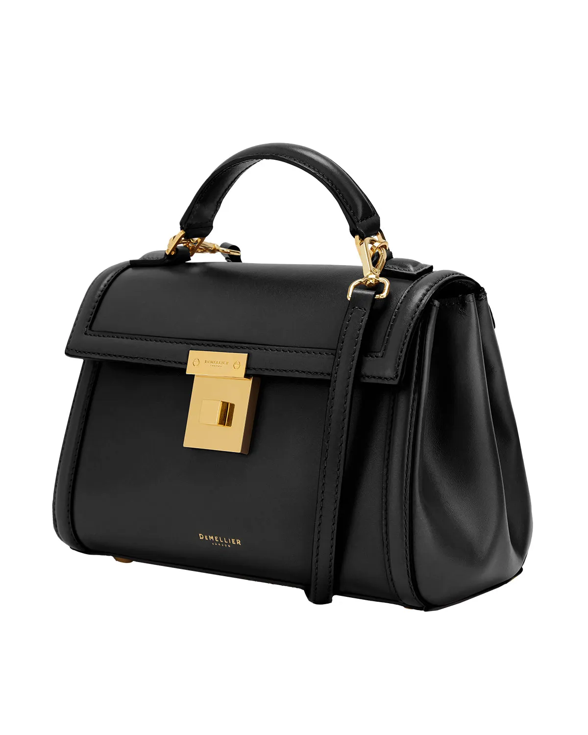 Paris Tote (Black Smooth)