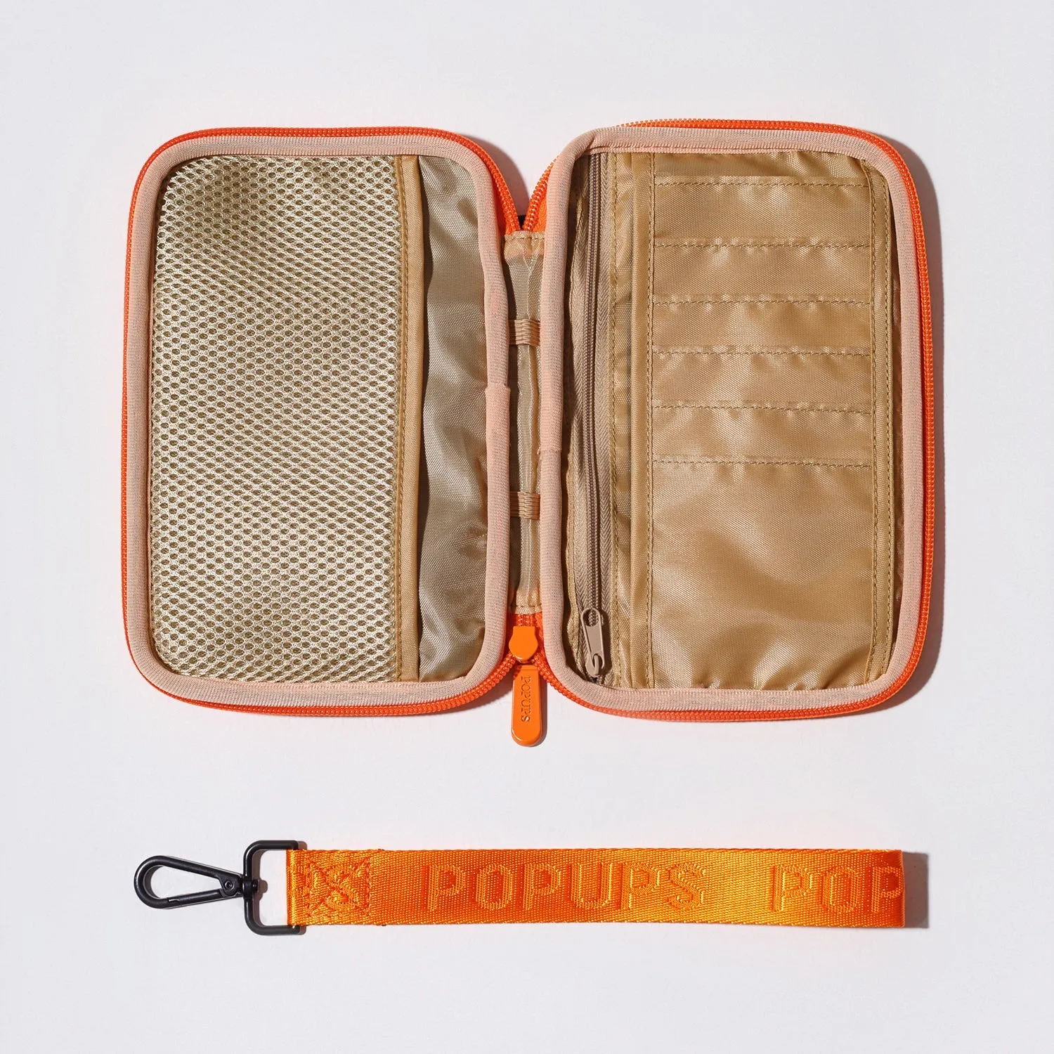 PASSPORT WALLET BURNT ORANGE