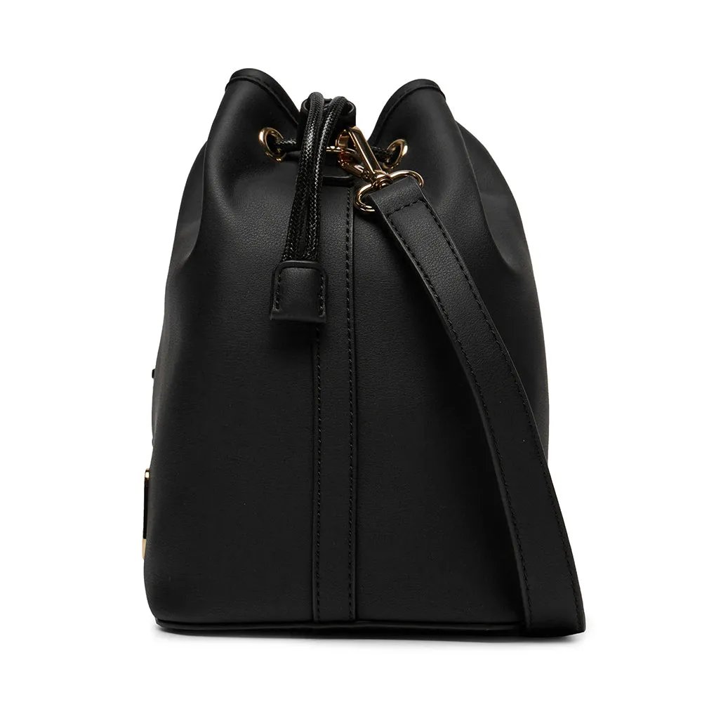 Secchiello a Tracolla LOVE MOSCHINO linea Bold Bag colore Nero