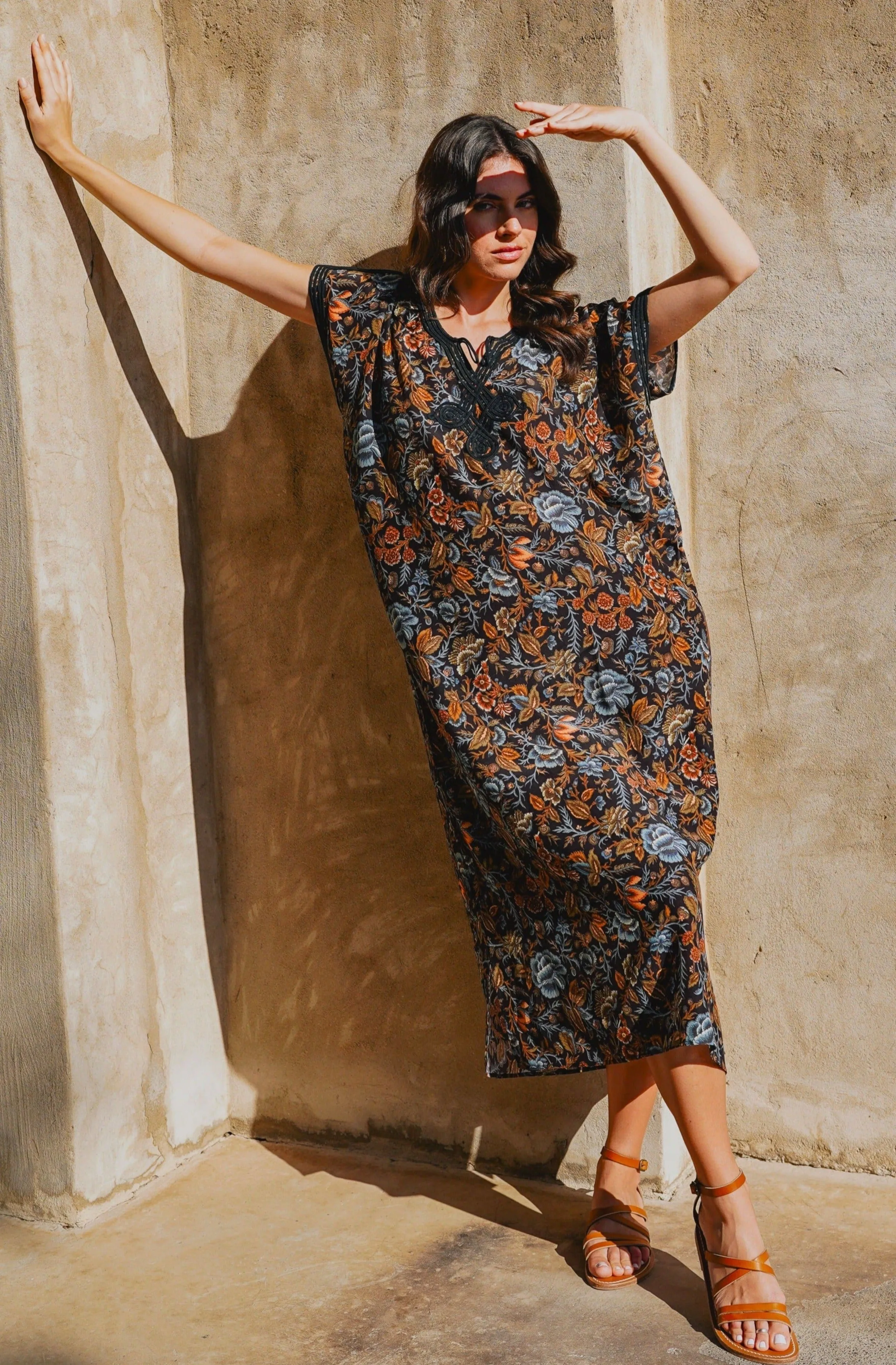 Silk Zineb Kaftan | Layla