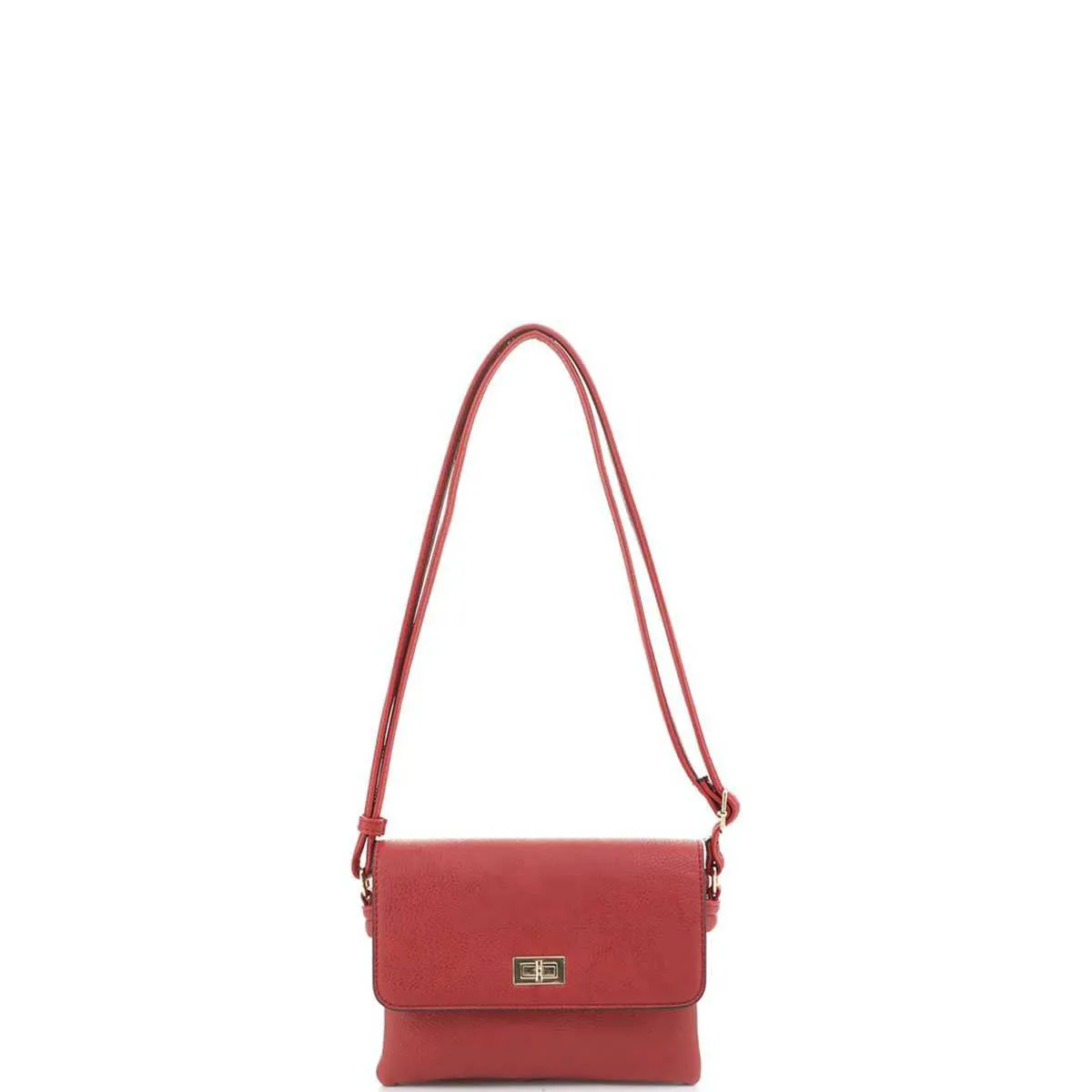 Smooth Colored Crossbody Bag