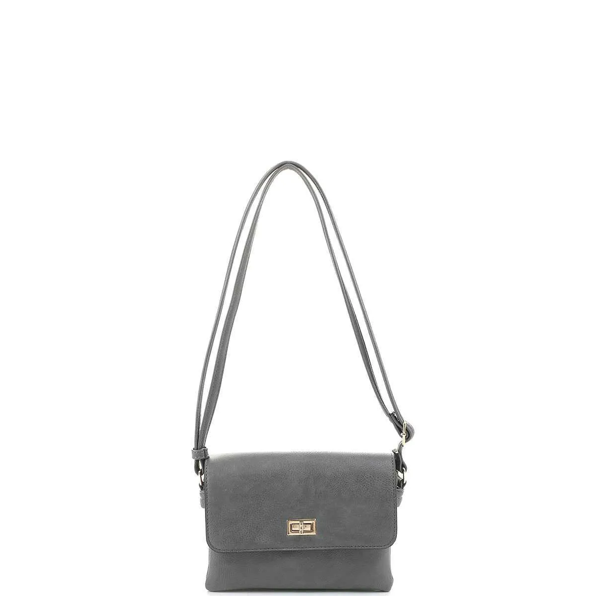 Smooth Colored Crossbody Bag