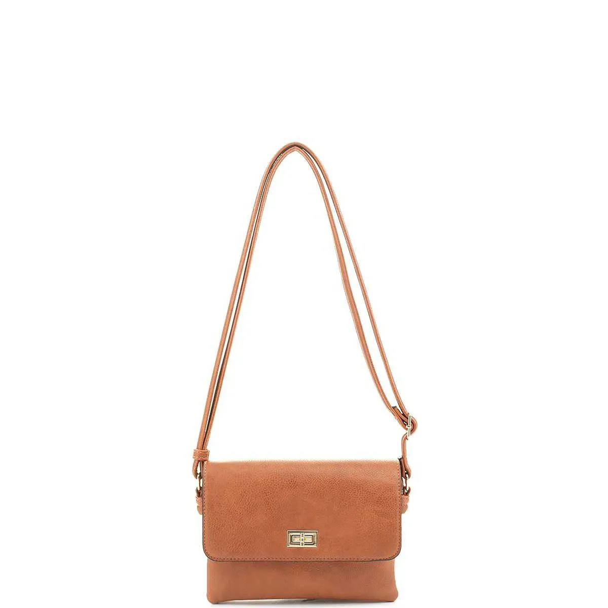 Smooth Colored Crossbody Bag