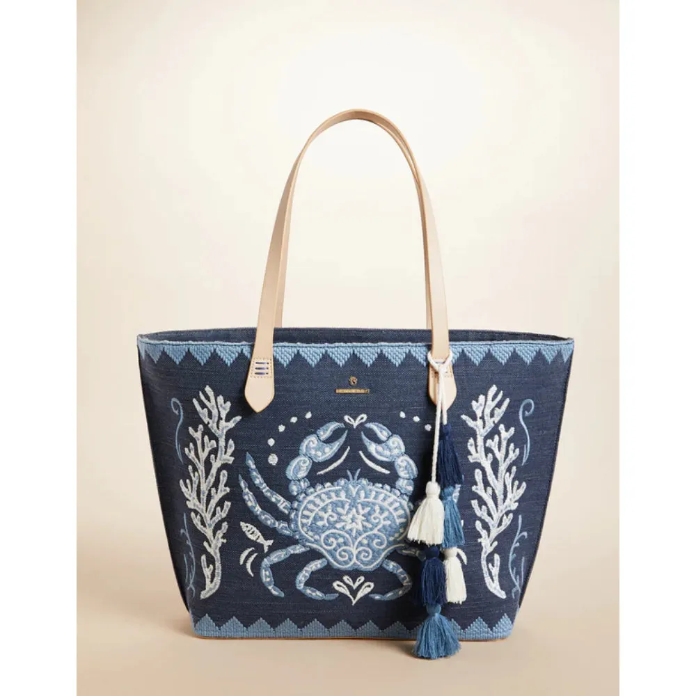 Spartina Fiesta Tote - Hamilton Crab