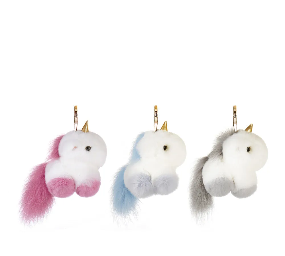 TARRAMARRA Fluffy Unicorn Keyring