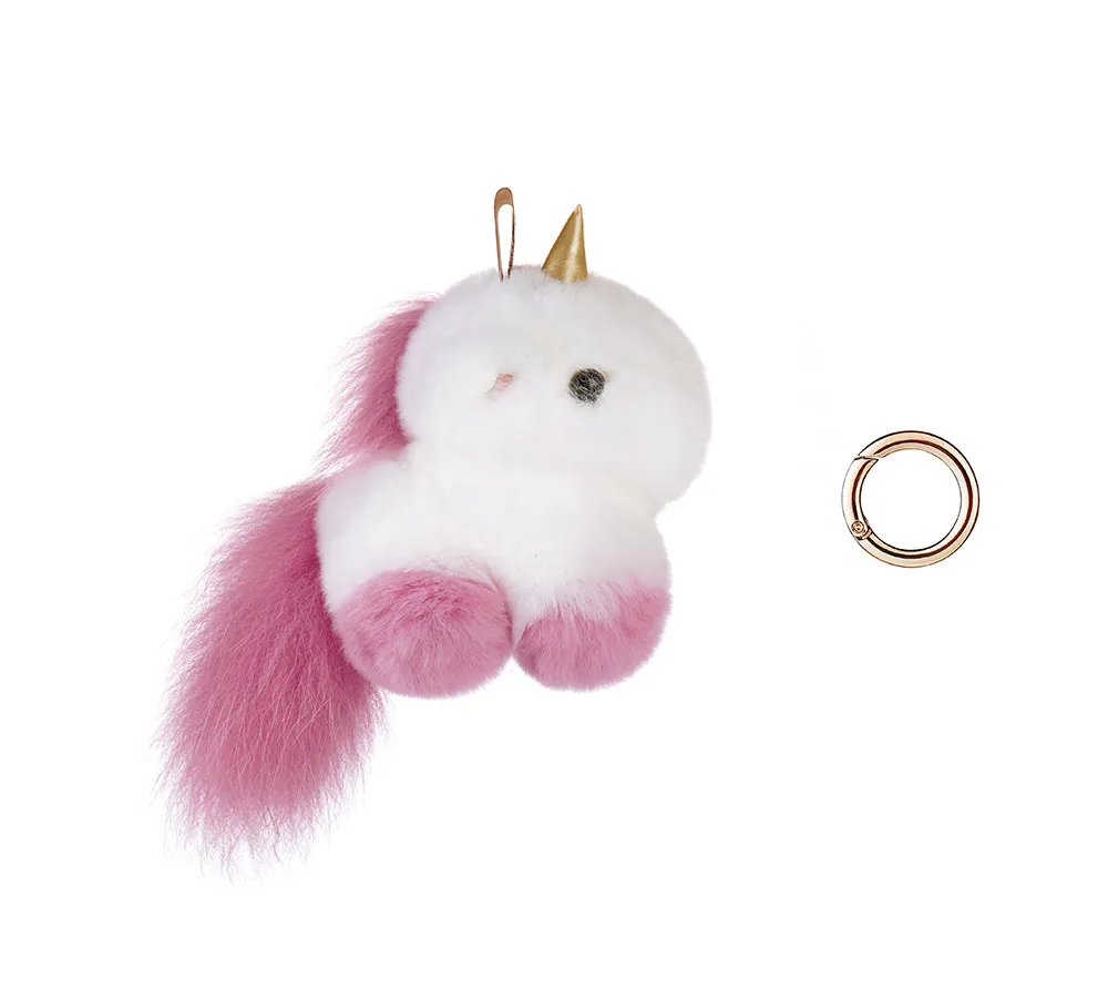 TARRAMARRA Fluffy Unicorn Keyring