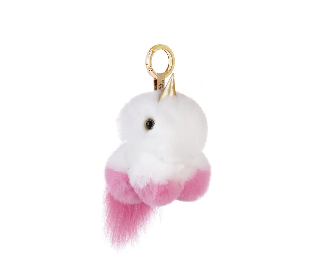 TARRAMARRA Fluffy Unicorn Keyring