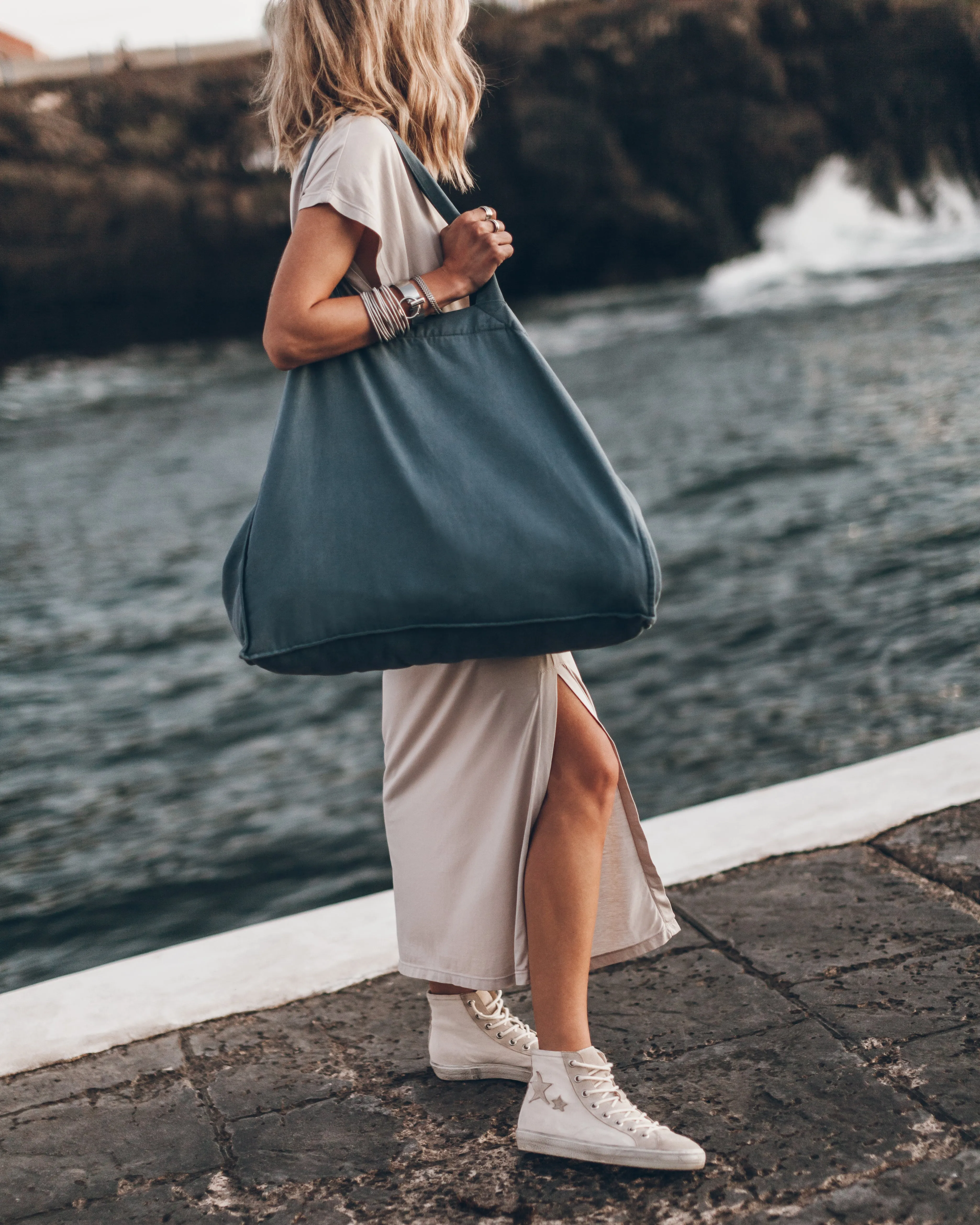 The Blue Large Canvas Bag