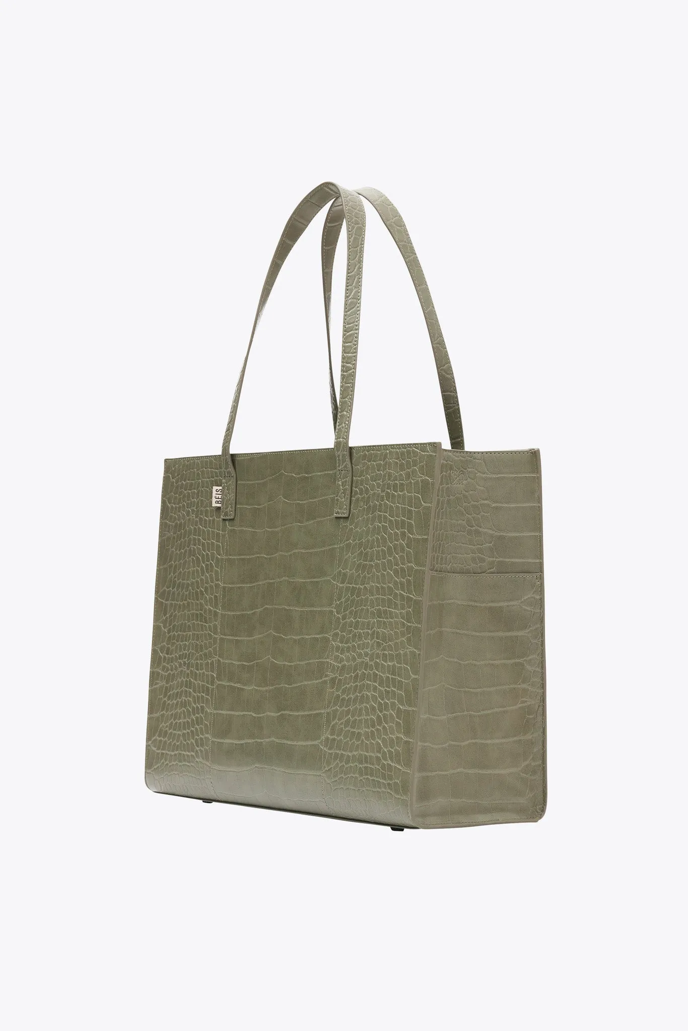 The Large Work Tote in Olive