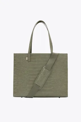 The Large Work Tote in Olive